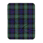 Scotstee Shop Tartan Plaid Blanket MacKenzie Modern Blue Scottish Tartan Plaid Sherpa Blanket