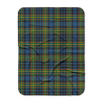Scotstee Shop Tartan Plaid Blanket MacLellan Scottish Tartan Plaid Sherpa Blanket