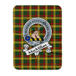 Scotstee Shop Tartan Plaid Blanket MacMillan Clan Badge Scottish Tartan Plaid Sherpa Blanket, Tartan Blanket, Plaid Blanket, Scottish Blanket, Gift Christmas Blanket, Christmas Blanket, Mother Day Gift, Father Day Gift