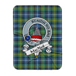 Scotstee Shop Tartan Plaid Blanket MacNeill Of Barra Ancient Clan Badge Scottish Tartan Plaid Sherpa Blanket, Tartan Blanket, Plaid Blanket, Scottish Blanket, Gift Christmas Blanket, Christmas Blanket, Mother Day Gift, Father Day Gift