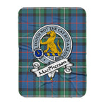 Scotstee Shop Tartan Plaid Blanket Macpherson Clan Badge Scottish Tartan Plaid Sherpa Blanket, Tartan Blanket, Plaid Blanket, Scottish Blanket, Gift Christmas Blanket, Christmas Blanket, Mother Day Gift, Father Day Gift