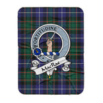 Scotstee Shop Tartan Plaid Blanket MacRae Hunting Modern Clan Badge Scottish Tartan Plaid Sherpa Blanket, Tartan Blanket, Plaid Blanket, Scottish Blanket, Gift Christmas Blanket, Christmas Blanket, Mother Day Gift, Father Day Gift