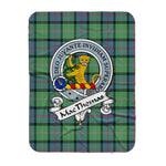 Scotstee Shop Tartan Plaid Blanket MacThomas Ancient Clan Badge Scottish Tartan Plaid Sherpa Blanket, Tartan Blanket, Plaid Blanket, Scottish Blanket, Gift Christmas Blanket, Christmas Blanket, Mother Day Gift, Father Day Gift