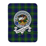 Scotstee Shop Tartan Plaid Blanket Marjoribanks Modern Clan Badge Scottish Tartan Plaid Sherpa Blanket, Tartan Blanket, Plaid Blanket, Scottish Blanket, Gift Christmas Blanket, Christmas Blanket, Mother Day Gift, Father Day Gift