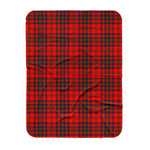 Scotstee Shop Tartan Plaid Blanket Matheson Red Scottish Tartan Plaid Sherpa Blanket
