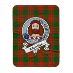 Scotstee Shop Tartan Plaid Blanket Menzies Green Modern Clan Badge Scottish Tartan Plaid Sherpa Blanket, Tartan Blanket, Plaid Blanket, Scottish Blanket, Gift Christmas Blanket, Christmas Blanket, Mother Day Gift, Father Day Gift
