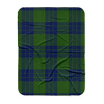 Scotstee Shop Tartan Plaid Blanket Montgomery Hunting Scottish Tartan Plaid Sherpa Blanket