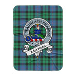 Scotstee Shop Tartan Plaid Blanket Morrison Ancient Clan Badge Scottish Tartan Plaid Sherpa Blanket, Tartan Blanket, Plaid Blanket, Scottish Blanket, Gift Christmas Blanket, Christmas Blanket, Mother Day Gift, Father Day Gift