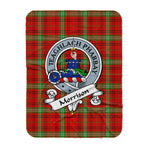 Scotstee Shop Tartan Plaid Blanket Morrison Red Modern Clan Badge Scottish Tartan Plaid Sherpa Blanket, Tartan Blanket, Plaid Blanket, Scottish Blanket, Gift Christmas Blanket, Christmas Blanket, Mother Day Gift, Father Day Gift