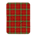 Scotstee Shop Tartan Plaid Blanket Morrison Red Modern Scottish Tartan Plaid Sherpa Blanket