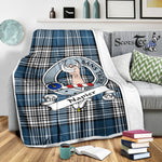 Scotstee Shop Tartan Plaid Blanket Napier Modern Clan Badge Scottish Tartan Plaid Sherpa Blanket, Tartan Blanket, Plaid Blanket, Scottish Blanket, Gift Christmas Blanket, Christmas Blanket, Mother Day Gift, Father Day Gift