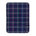 Scotstee Shop Tartan Plaid Blanket Navy Royal Scottish Tartan Plaid Sherpa Blanket