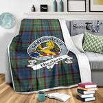 Scotstee Shop Tartan Plaid Blanket Nicolson Hunting Ancient Clan Badge Scottish Tartan Plaid Sherpa Blanket, Tartan Blanket, Plaid Blanket, Scottish Blanket, Gift Christmas Blanket, Christmas Blanket, Mother Day Gift, Father Day Gift
