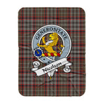 Scotstee Shop Tartan Plaid Blanket Nicolson Hunting Weathered Clan Badge Scottish Tartan Plaid Sherpa Blanket, Tartan Blanket, Plaid Blanket, Scottish Blanket, Gift Christmas Blanket, Christmas Blanket, Mother Day Gift, Father Day Gift