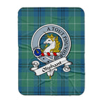 Scotstee Shop Tartan Plaid Blanket Oliphant Ancient Clan Badge Scottish Tartan Plaid Sherpa Blanket, Tartan Blanket, Plaid Blanket, Scottish Blanket, Gift Christmas Blanket, Christmas Blanket, Mother Day Gift, Father Day Gift