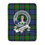 Scotstee Shop Tartan Plaid Blanket Paterson Ancient Clan Badge Scottish Tartan Plaid Sherpa Blanket, Tartan Blanket, Plaid Blanket, Scottish Blanket, Gift Christmas Blanket, Christmas Blanket, Mother Day Gift, Father Day Gift
