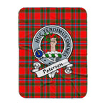 Scotstee Shop Tartan Plaid Blanket Paterson Clan Badge Scottish Tartan Plaid Sherpa Blanket, Tartan Blanket, Plaid Blanket, Scottish Blanket, Gift Christmas Blanket, Christmas Blanket, Mother Day Gift, Father Day Gift