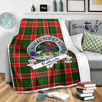 Scotstee Shop Tartan Plaid Blanket Pollock Clan Badge Scottish Tartan Plaid Sherpa Blanket, Tartan Blanket, Plaid Blanket, Scottish Blanket, Gift Christmas Blanket, Christmas Blanket, Mother Day Gift, Father Day Gift
