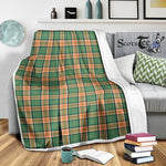 Scotstee Shop Tartan Plaid Blanket Pollock Hunting Scottish Tartan Plaid Sherpa Blanket