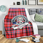 Scotstee Shop Tartan Plaid Blanket Preston Clan Badge Scottish Tartan Plaid Sherpa Blanket, Tartan Blanket, Plaid Blanket, Scottish Blanket, Gift Christmas Blanket, Christmas Blanket, Mother Day Gift, Father Day Gift
