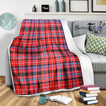 Scotstee Shop Tartan Plaid Blanket Preston Scottish Tartan Plaid Sherpa Blanket