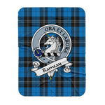 Scotstee Shop Tartan Plaid Blanket Ramsay Blue Ancient Clan Badge Scottish Tartan Plaid Sherpa Blanket, Tartan Blanket, Plaid Blanket, Scottish Blanket, Gift Christmas Blanket, Christmas Blanket, Mother Day Gift, Father Day Gift
