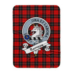 Scotstee Shop Tartan Plaid Blanket Ramsay Red Clan Badge Scottish Tartan Plaid Sherpa Blanket, Tartan Blanket, Plaid Blanket, Scottish Blanket, Gift Christmas Blanket, Christmas Blanket, Mother Day Gift, Father Day Gift