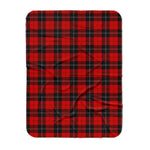 Scotstee Shop Tartan Plaid Blanket Ramsay Red Scottish Tartan Plaid Sherpa Blanket