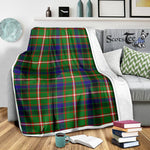 Scotstee Shop Tartan Plaid Blanket Reid Green Scottish Tartan Plaid Sherpa Blanket