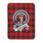 Scotstee Shop Tartan Plaid Blanket Robertson Modern Clan Badge Scottish Tartan Plaid Sherpa Blanket, Tartan Blanket, Plaid Blanket, Scottish Blanket, Gift Christmas Blanket, Christmas Blanket, Mother Day Gift, Father Day Gift
