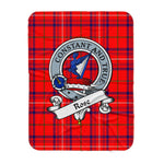 Scotstee Shop Tartan Plaid Blanket Rose Clan Badge Scottish Tartan Plaid Sherpa Blanket, Tartan Blanket, Plaid Blanket, Scottish Blanket, Gift Christmas Blanket, Christmas Blanket, Mother Day Gift, Father Day Gift