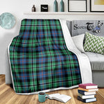 Scotstee Shop Tartan Plaid Blanket Rose Hunting Ancient Scottish Tartan Plaid Sherpa Blanket