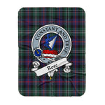 Scotstee Shop Tartan Plaid Blanket Rose Hunting Modern Clan Badge Scottish Tartan Plaid Sherpa Blanket, Tartan Blanket, Plaid Blanket, Scottish Blanket, Gift Christmas Blanket, Christmas Blanket, Mother Day Gift, Father Day Gift