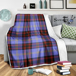 Scotstee Shop Tartan Plaid Blanket Rutherford Scottish Tartan Plaid Sherpa Blanket