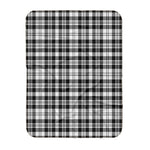Scotstee Shop Tartan Plaid Blanket Scott Black White Modern Scottish Tartan Plaid Sherpa Blanket