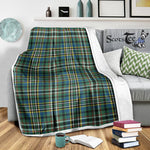 Scotstee Shop Tartan Plaid Blanket Scott Green Ancient Scottish Tartan Plaid Sherpa Blanket