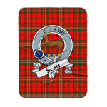 Scotstee Shop Tartan Plaid Blanket Scott Modern Clan Badge Scottish Tartan Plaid Sherpa Blanket, Tartan Blanket, Plaid Blanket, Scottish Blanket, Gift Christmas Blanket, Christmas Blanket, Mother Day Gift, Father Day Gift