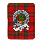 Scotstee Shop Tartan Plaid Blanket Seton Clan Badge Scottish Tartan Plaid Sherpa Blanket, Tartan Blanket, Plaid Blanket, Scottish Blanket, Gift Christmas Blanket, Christmas Blanket, Mother Day Gift, Father Day Gift
