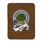 Scotstee Shop Tartan Plaid Blanket Seton Hunting Modern Clan Badge Scottish Tartan Plaid Sherpa Blanket, Tartan Blanket, Plaid Blanket, Scottish Blanket, Gift Christmas Blanket, Christmas Blanket, Mother Day Gift, Father Day Gift