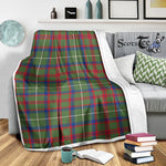 Scotstee Shop Tartan Plaid Blanket Shaw Green Modern Scottish Tartan Plaid Sherpa Blanket