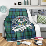 Scotstee Shop Tartan Plaid Blanket Sinclair Hunting Ancient Clan Badge Scottish Tartan Plaid Sherpa Blanket, Tartan Blanket, Plaid Blanket, Scottish Blanket, Gift Christmas Blanket, Christmas Blanket, Mother Day Gift, Father Day Gift