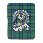 Scotstee Shop Tartan Plaid Blanket Sinclair Hunting Ancient Clan Badge Scottish Tartan Plaid Sherpa Blanket, Tartan Blanket, Plaid Blanket, Scottish Blanket, Gift Christmas Blanket, Christmas Blanket, Mother Day Gift, Father Day Gift