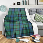 Scotstee Shop Tartan Plaid Blanket Sinclair Hunting Ancient Scottish Tartan Plaid Sherpa Blanket