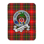 Scotstee Shop Tartan Plaid Blanket Somerville Clan Badge Scottish Tartan Plaid Sherpa Blanket, Tartan Blanket, Plaid Blanket, Scottish Blanket, Gift Christmas Blanket, Christmas Blanket, Mother Day Gift, Father Day Gift