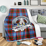 Scotstee Shop Tartan Plaid Blanket Spalding Clan Badge Scottish Tartan Plaid Sherpa Blanket, Tartan Blanket, Plaid Blanket, Scottish Blanket, Gift Christmas Blanket, Christmas Blanket, Mother Day Gift, Father Day Gift