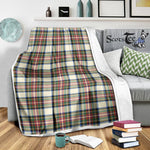 Scotstee Shop Tartan Plaid Blanket Stewart Dress Ancient Scottish Tartan Plaid Sherpa Blanket