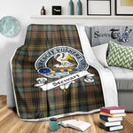 Scotstee Shop Tartan Plaid Blanket Stewart High Stewards Hunting Weathered Clan Badge Scottish Tartan Plaid Sherpa Blanket, Tartan Blanket, Plaid Blanket, Scottish Blanket, Gift Christmas Blanket, Christmas Blanket, Mother Day Gift, Father Day Gift