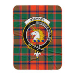 Scotstee Shop Tartan Plaid Blanket Stewart Of Appin Ancient Clan Crest Badge Scottish Tartan Plaid Sherpa Blanket
