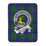 Scotstee Shop Tartan Plaid Blanket Strachan Clan Badge Scottish Tartan Plaid Sherpa Blanket, Tartan Blanket, Plaid Blanket, Scottish Blanket, Gift Christmas Blanket, Christmas Blanket, Mother Day Gift, Father Day Gift