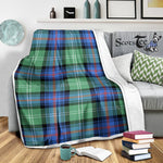 Scotstee Shop Tartan Plaid Blanket Sutherland Old Ancient Scottish Tartan Plaid Sherpa Blanket